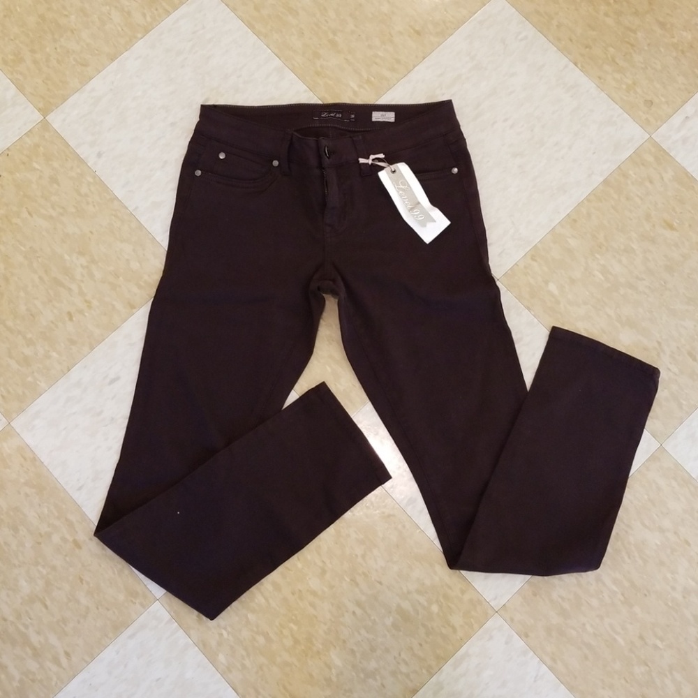 Brown Lily Straight Level 99 Jeans size 28